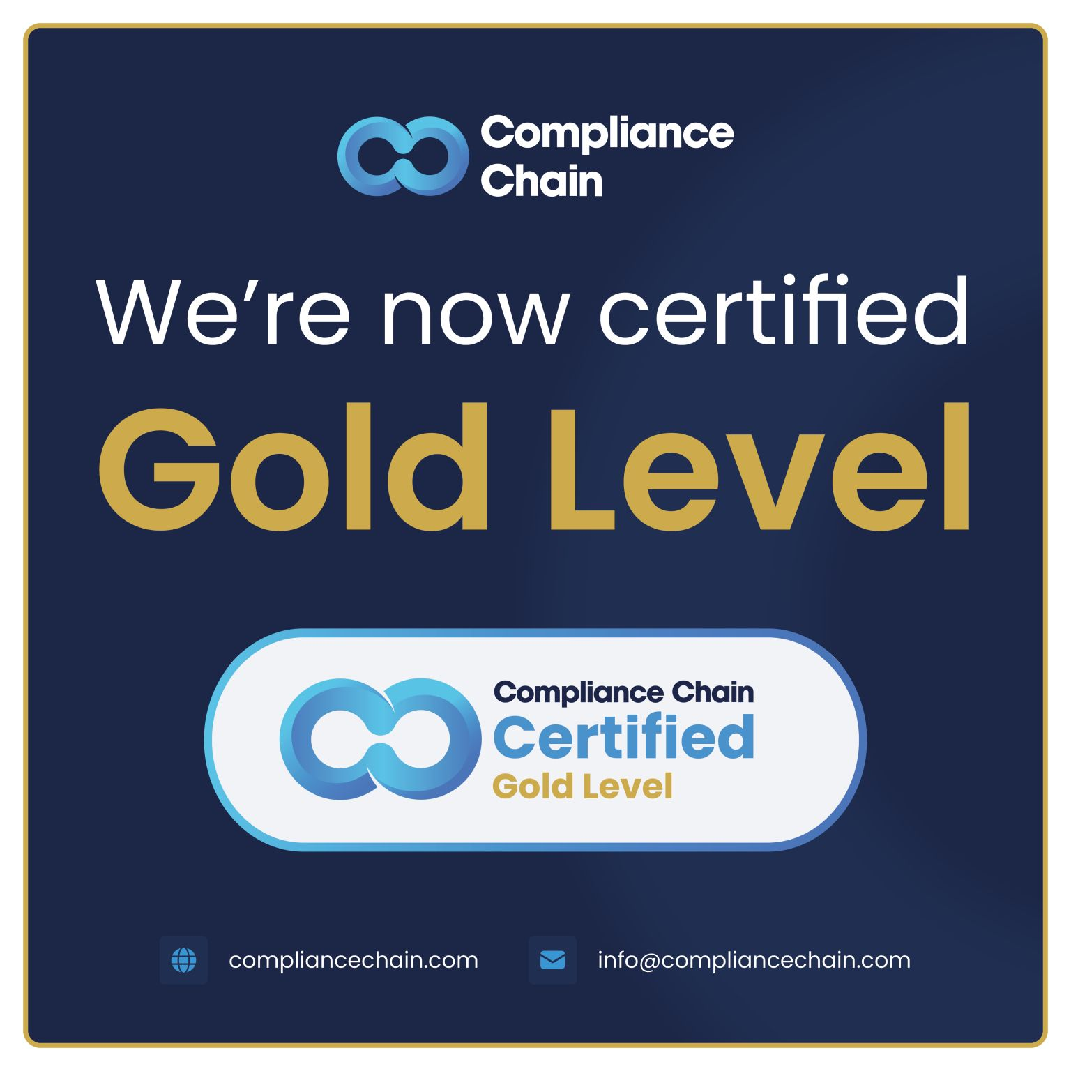 STAT Planning now a Gold Level Member with Compliance Chain